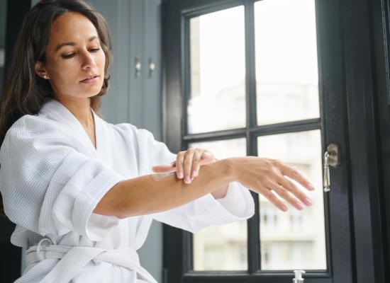 Huidverzorging na blootstelling aan de zon